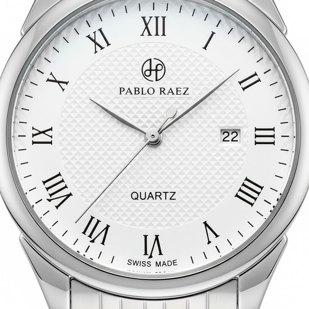 CLASSIC RAEZ SILVER/WHITE 40MM