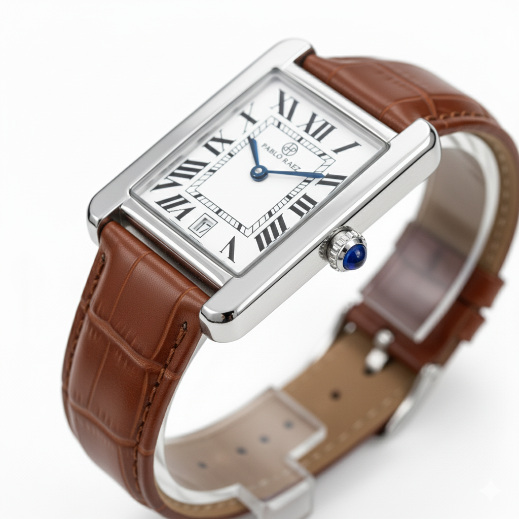 Houston Raez Brown Steel 24mm